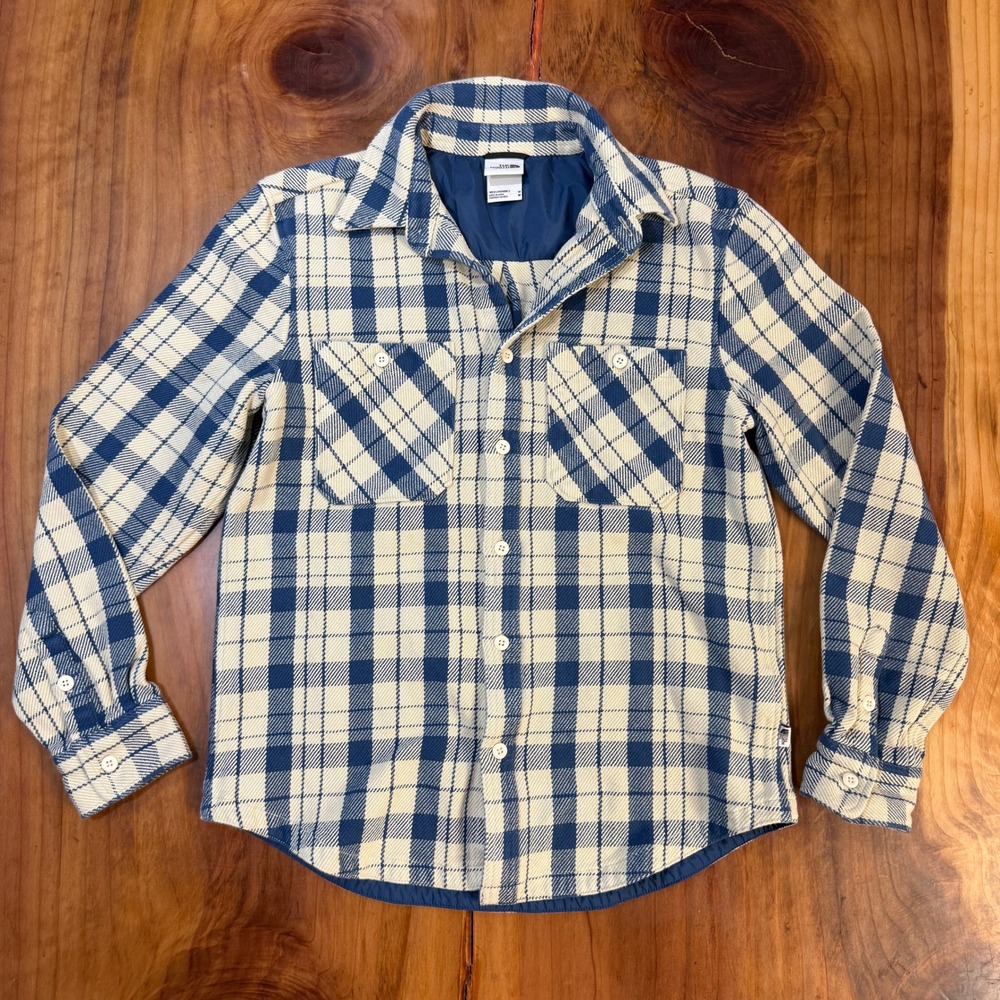 The North Face Shirt Mens M Valley Twill Flannel Button Plaid Cotton Heavy Q3-11